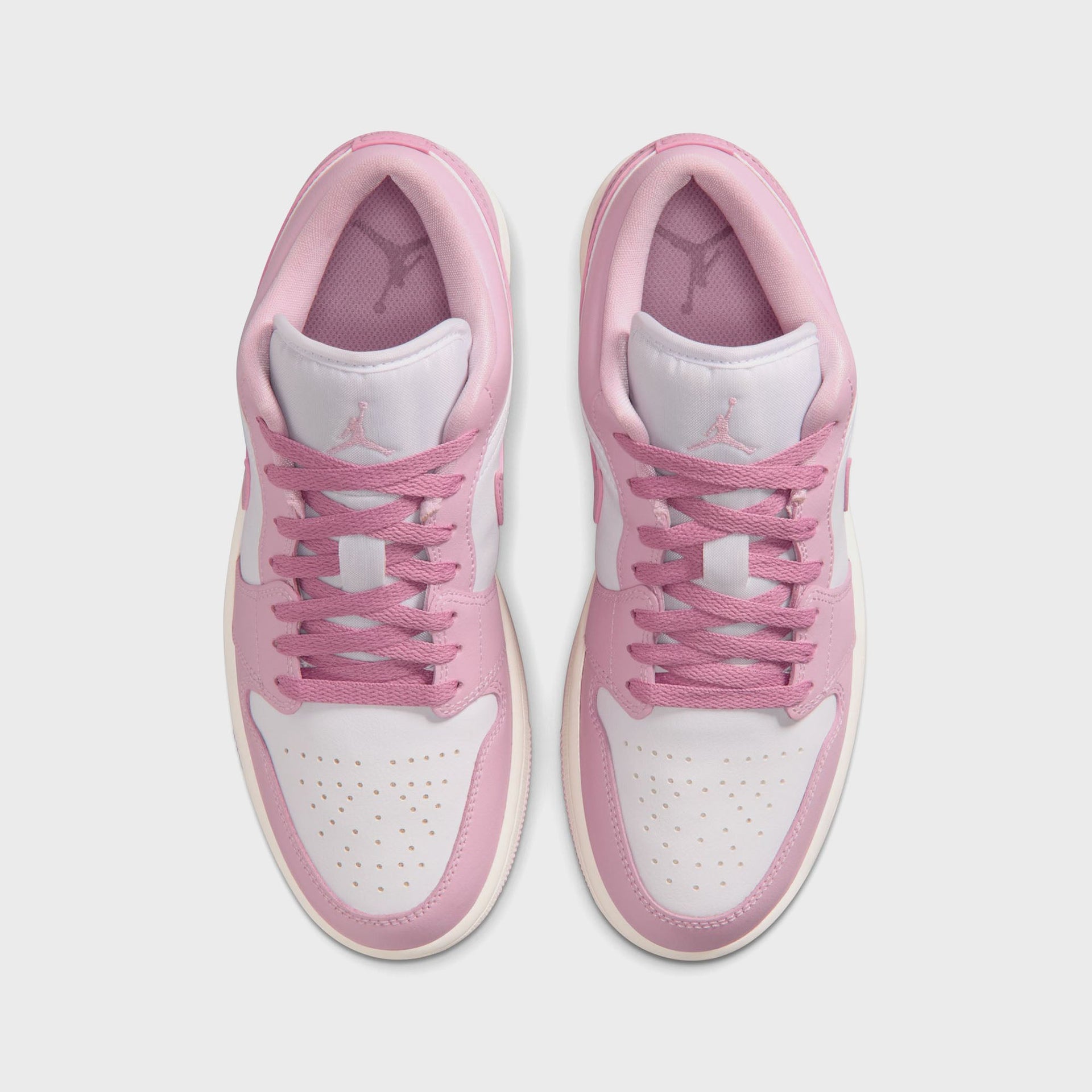 Jordan WMNS Air Jordan 1 Low - Iced Carmine / White / Elemental Pink / Sail