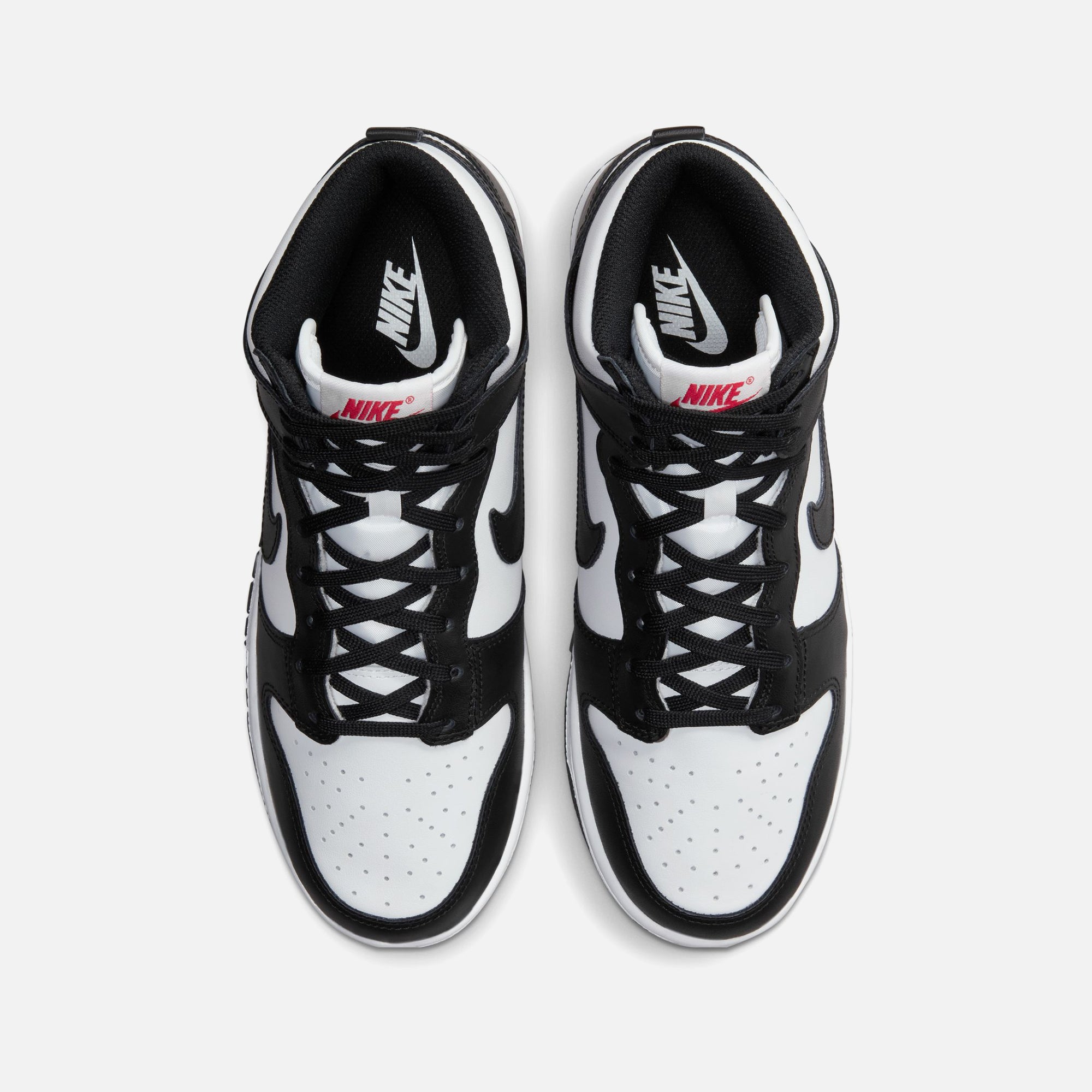 NIKE★WMNS DUNK HIGH★WHITE/BLACK-UNIVERSITY RED Nike WMNS Dunk High - White / Black / University Red – Kith