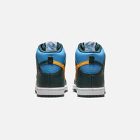 Nike GS Dunk High - Deep Jungle / University Gold / Light Silver
