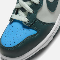 Nike GS Dunk High - Deep Jungle / University Gold / Light Silver