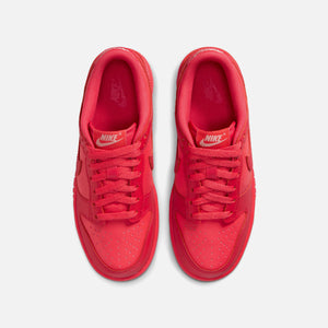 Nike GS Dunk Low - Track Red / Track Red / Red Stardust