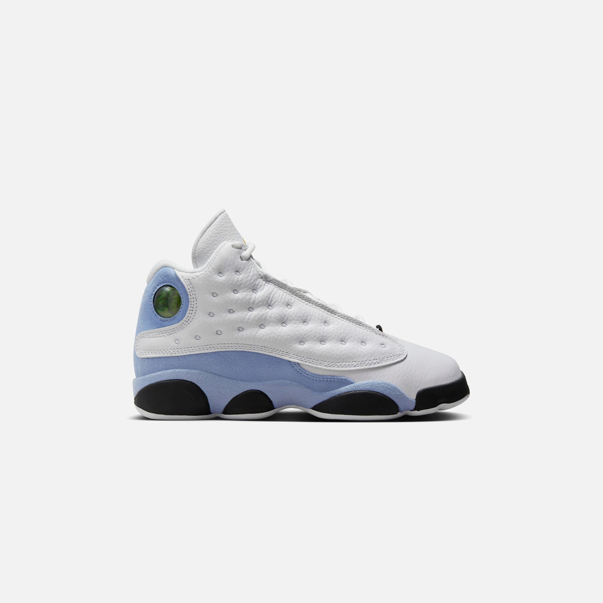 Nike GS Air Jordan 13 Retro White Yellow Ochre Blue Grey Kith