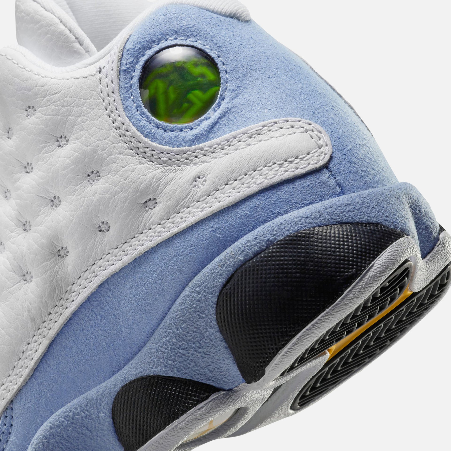 Nike GS Air Jordan 13 Retro - White / Yellow Ochre / Blue Grey