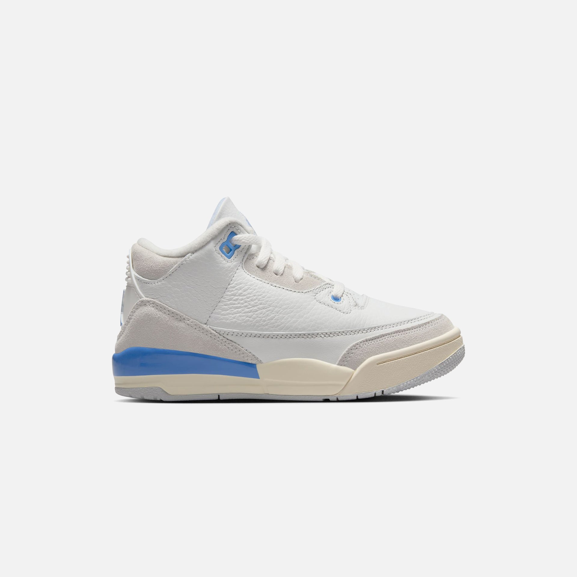 Jordan PS Air Jordan 3 Retro - Summit White / Hydrogen Blue Leg