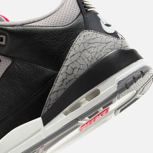 Jordan Air Jordan 3 Retro - Black / Fire Red / Cement Grey / Sail