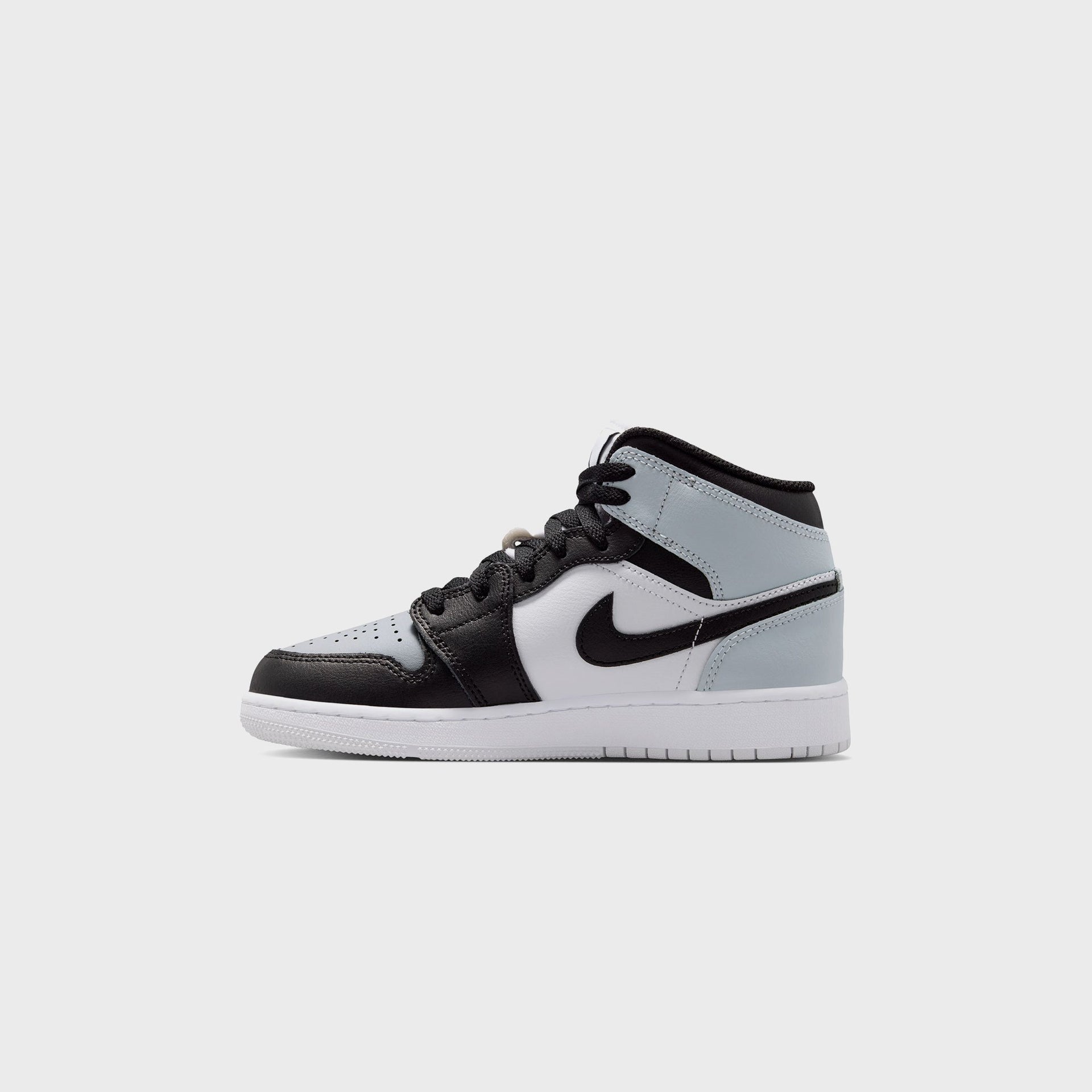 Jordan GS Air Jordan 1 Mid - Black / Aura / Squadron Blue