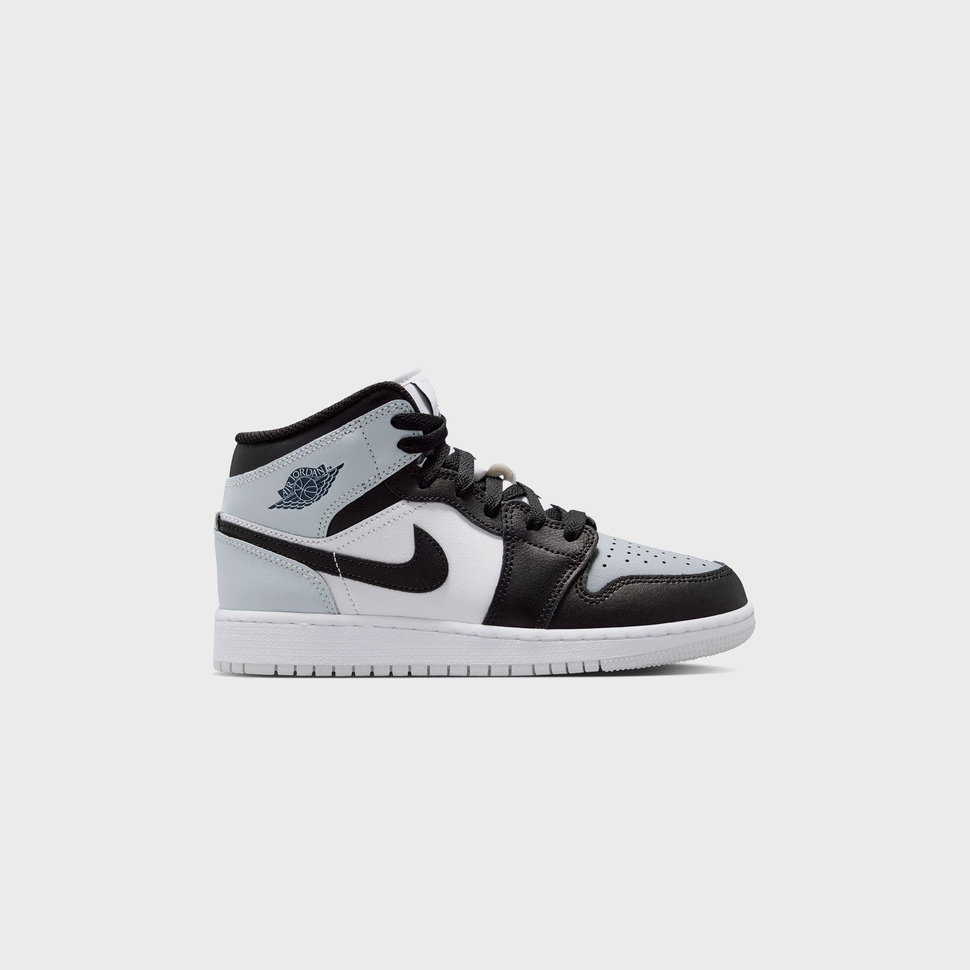 Jordan GS Air Jordan 1 Mid - Black / Aura / Squadron Blue