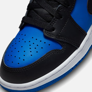 Nike GS Air Jordan 1 Mid - Black / Royal Blue / White