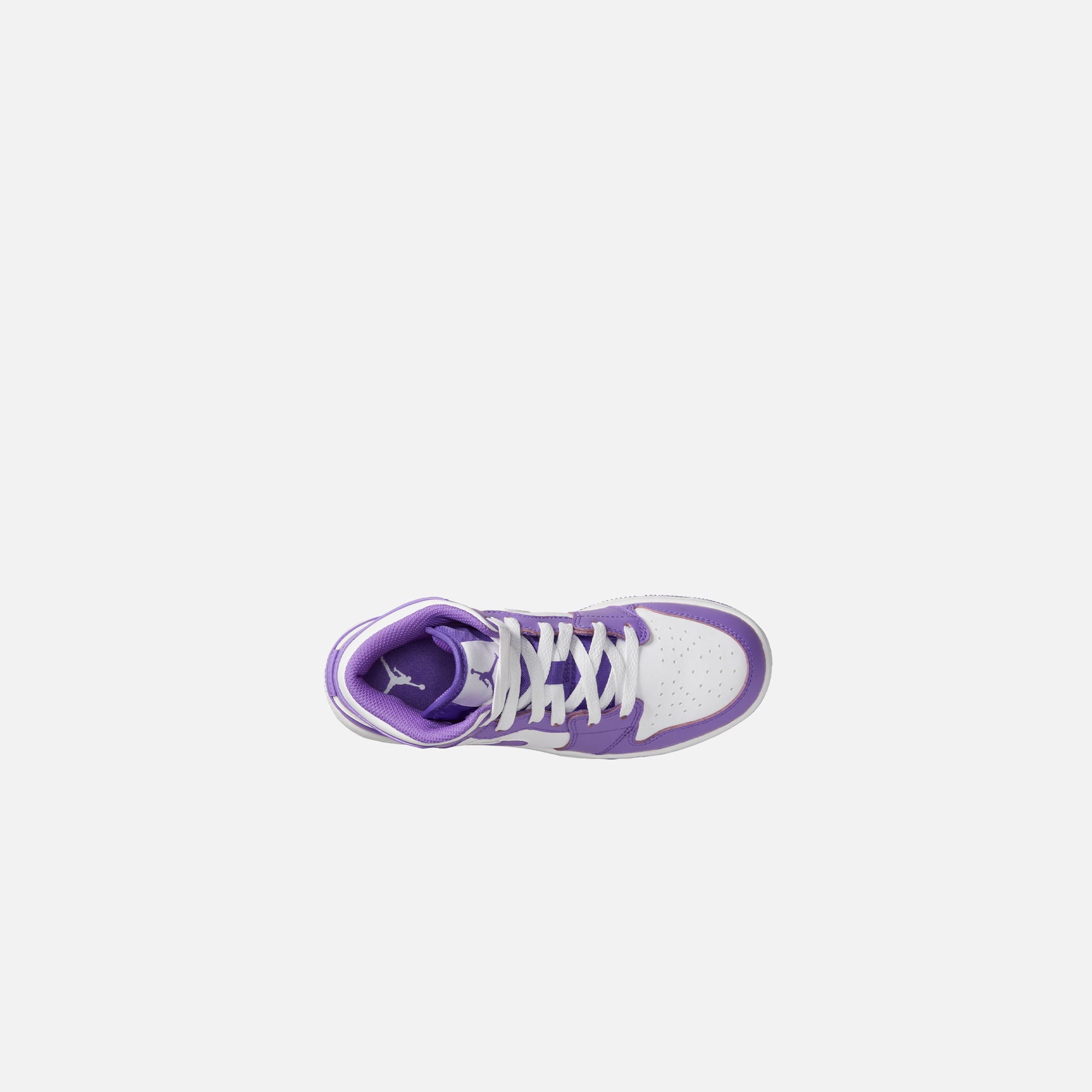 Nike Grade School Air Jordan 1 Mid - Purple Venom / White – Kith Nike Grade School Air Jordan 1 Mid - Purple Venom / White – Kith