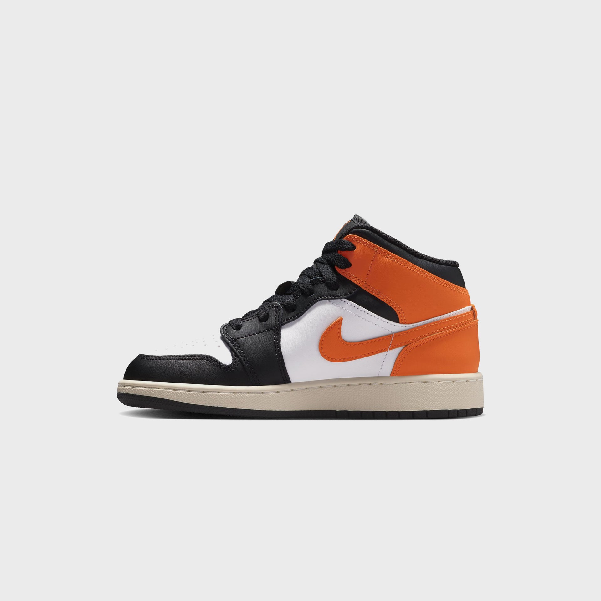 Jordan GS Air Jordan 1 Mid - Starfish / Black / White / Sail