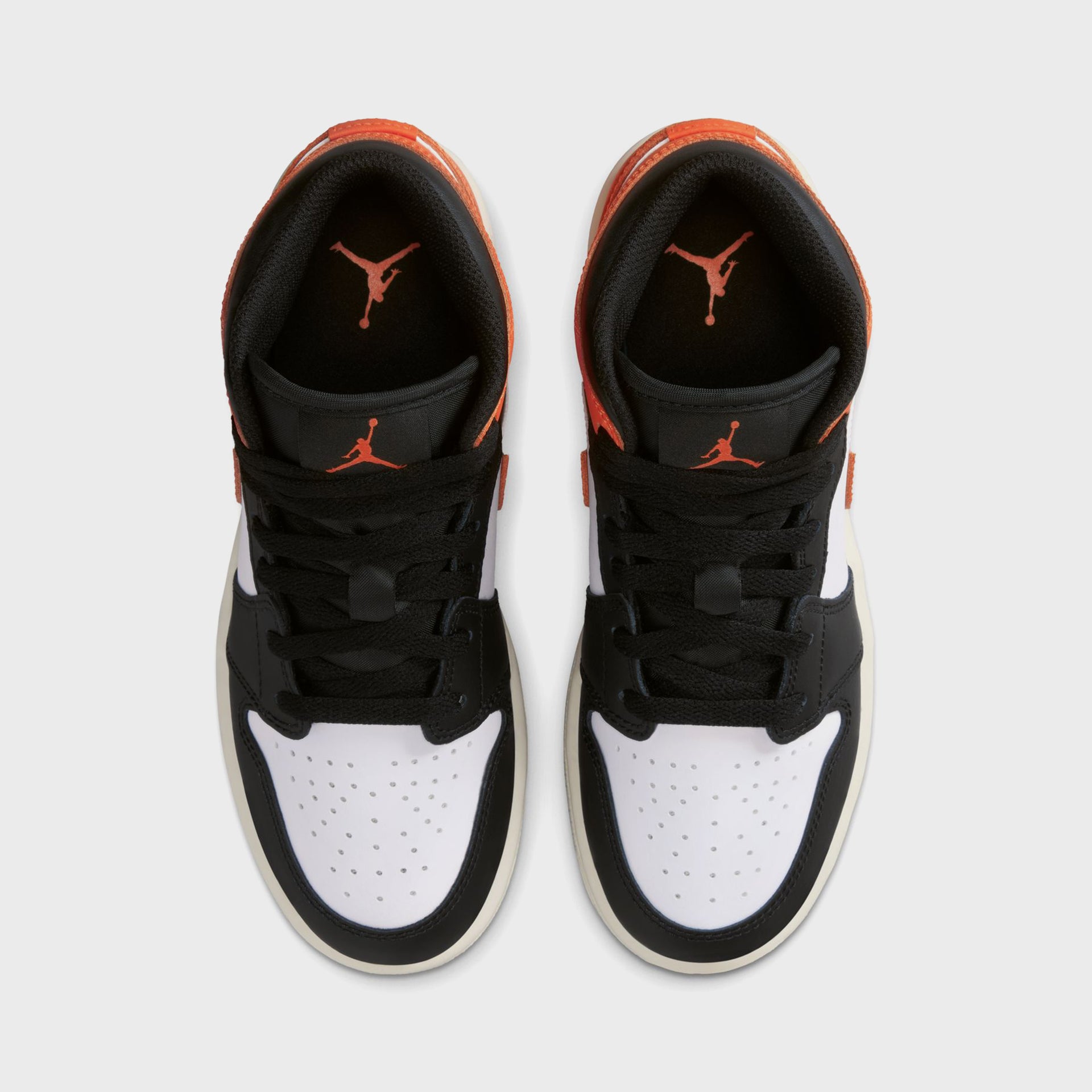 Jordan GS Air Jordan 1 Mid - Starfish / Black / White / Sail