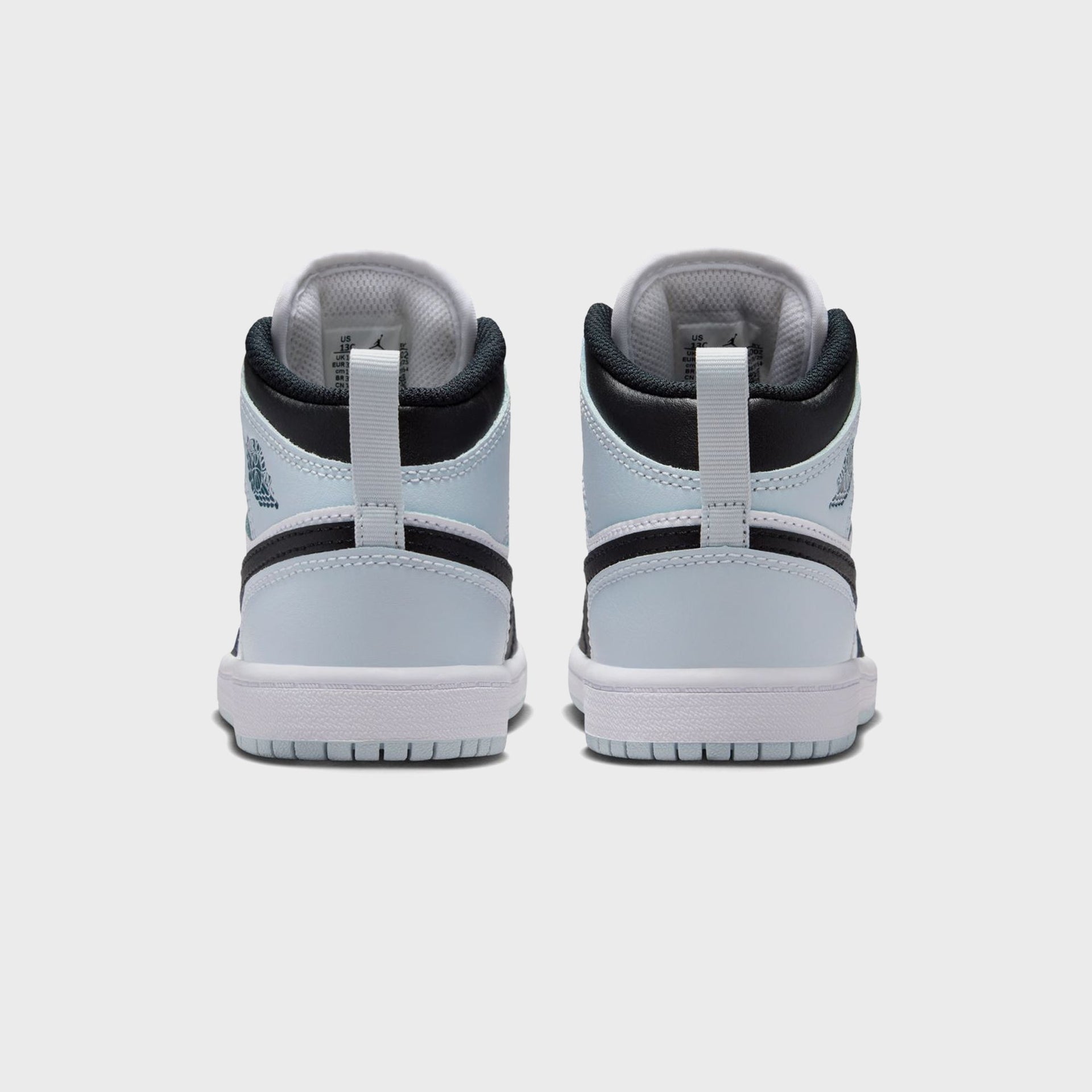 Jordan PS Jordan 1 Mid - Black / Aura / Squadron Blue