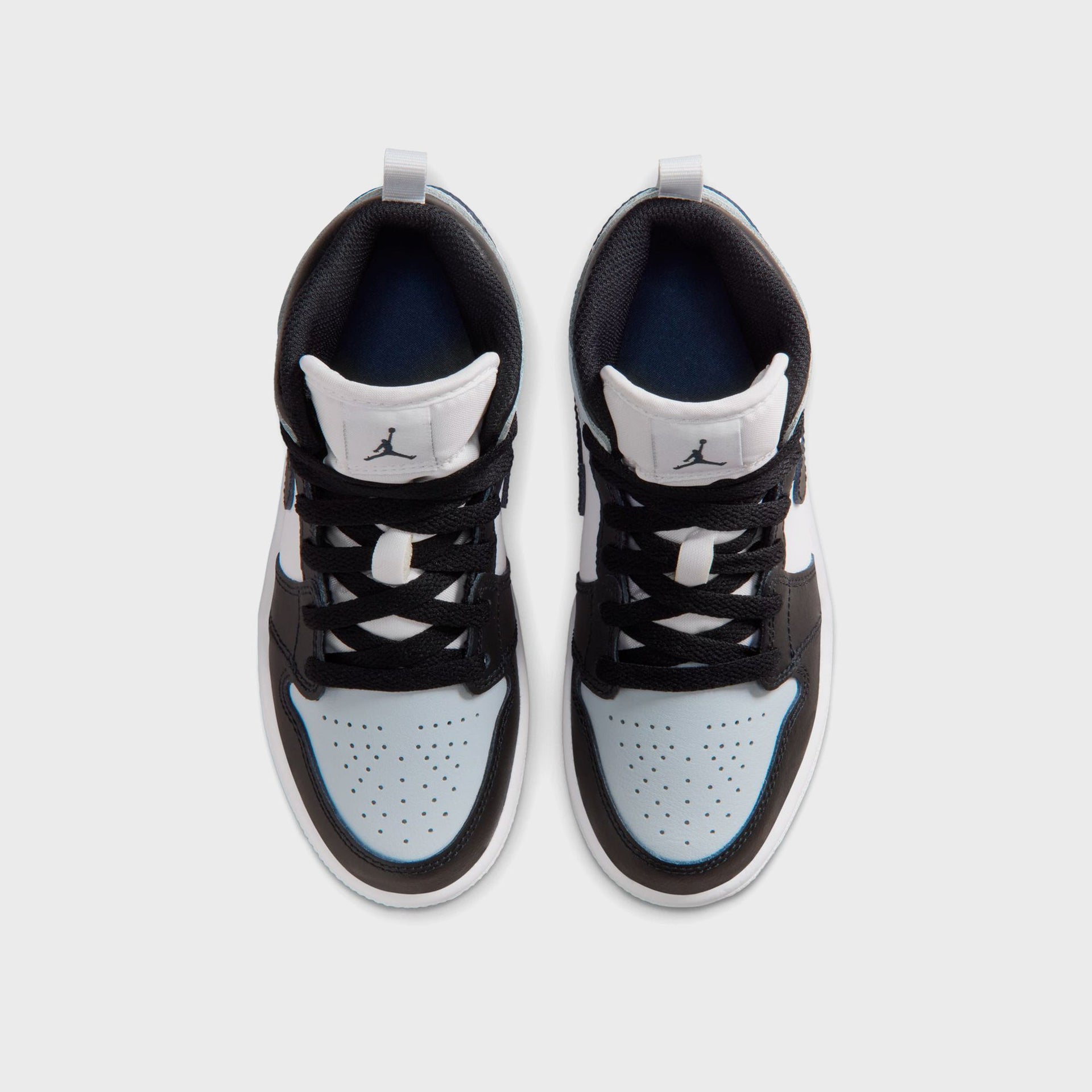Jordan PS Jordan 1 Mid - Black / Aura / Squadron Blue