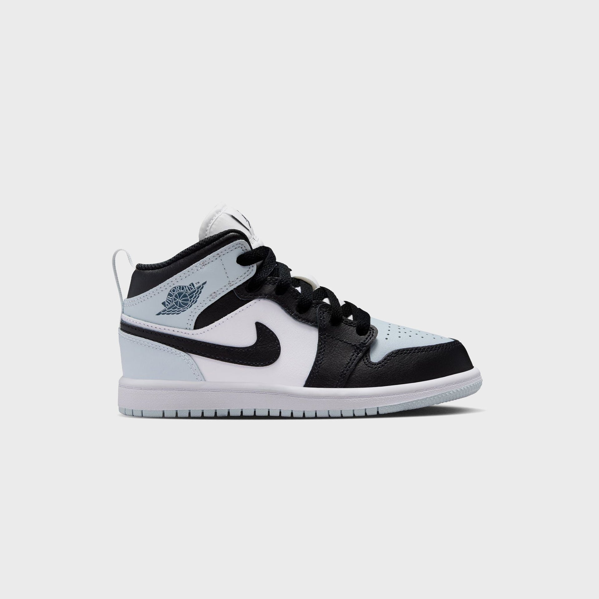 Jordan PS Jordan 1 Mid - Black / Aura / Squadron Blue