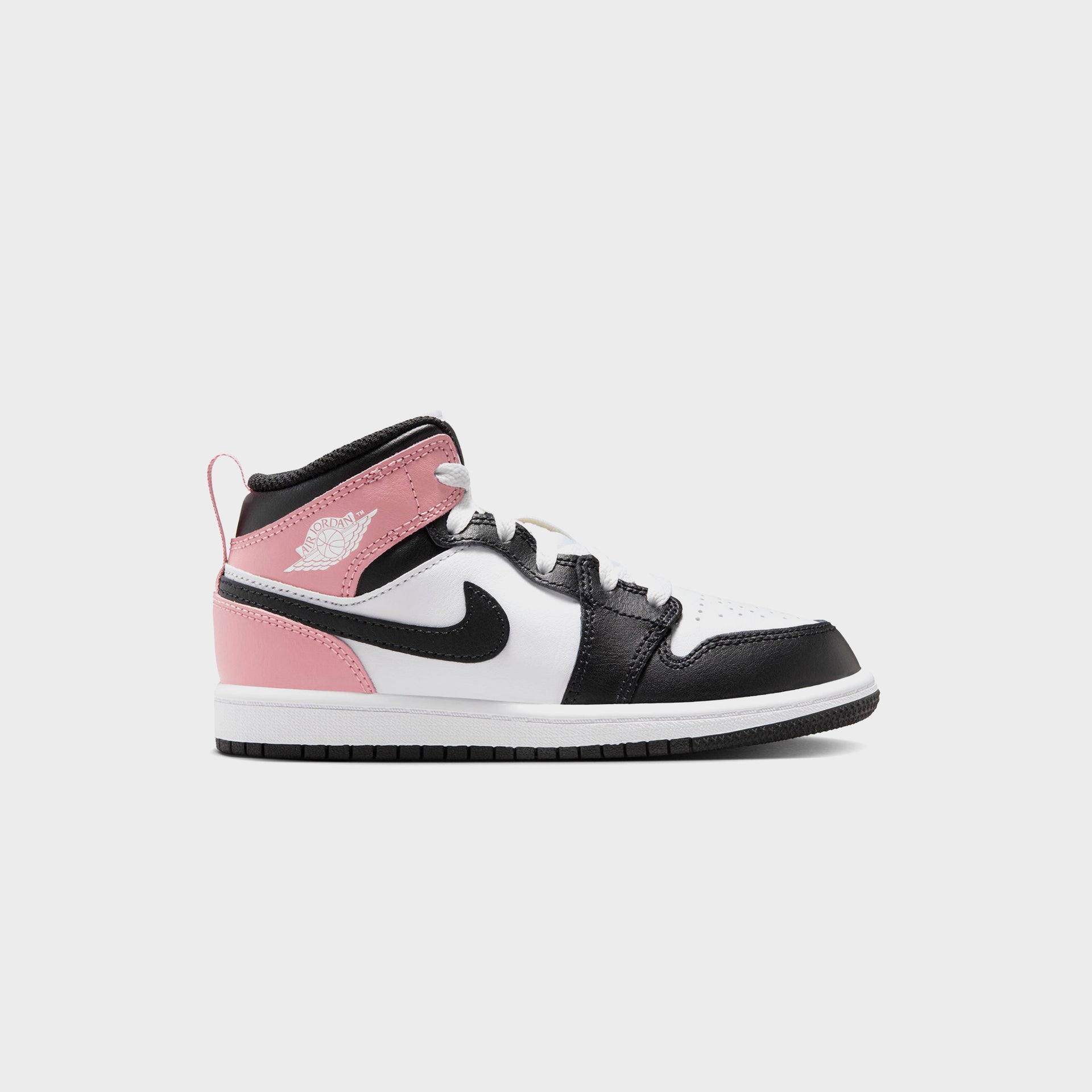 Nike PS Air Jordan 1 Mid - White / Black / Rust Pink