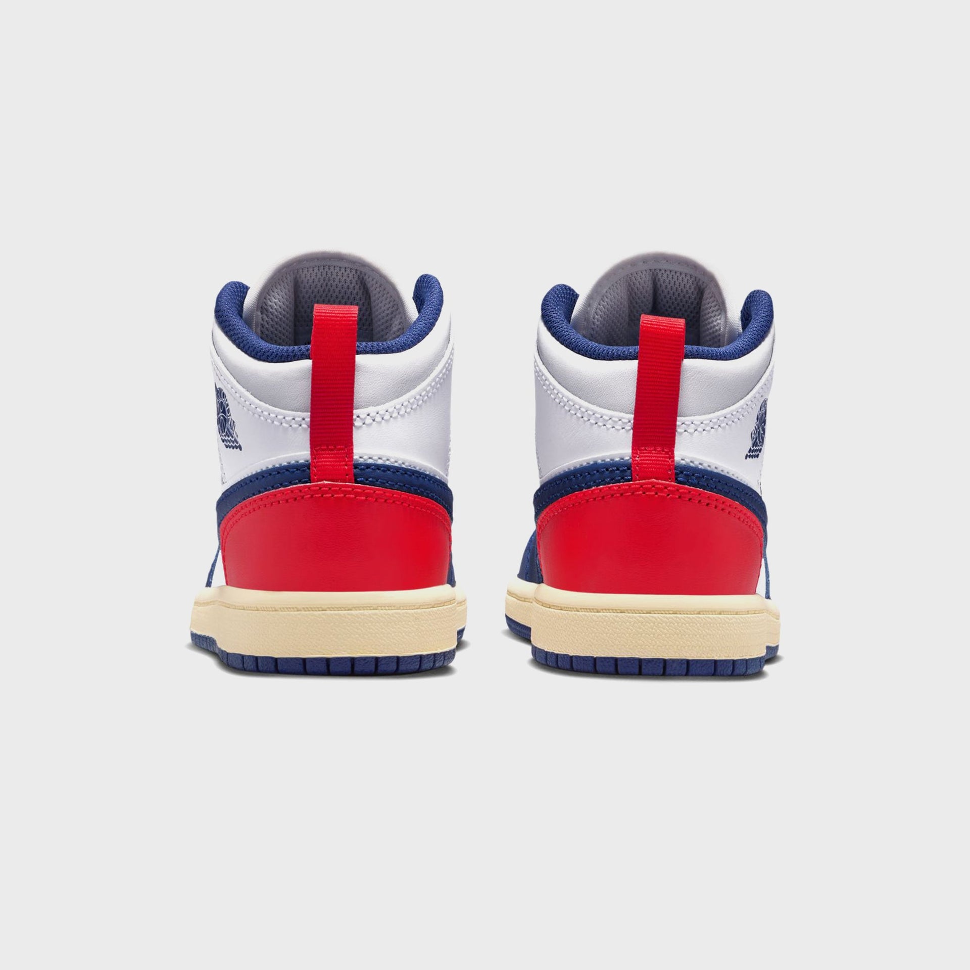 Jordan Air Jordan 1 Mid - White / Deep Royal Blue / University Red