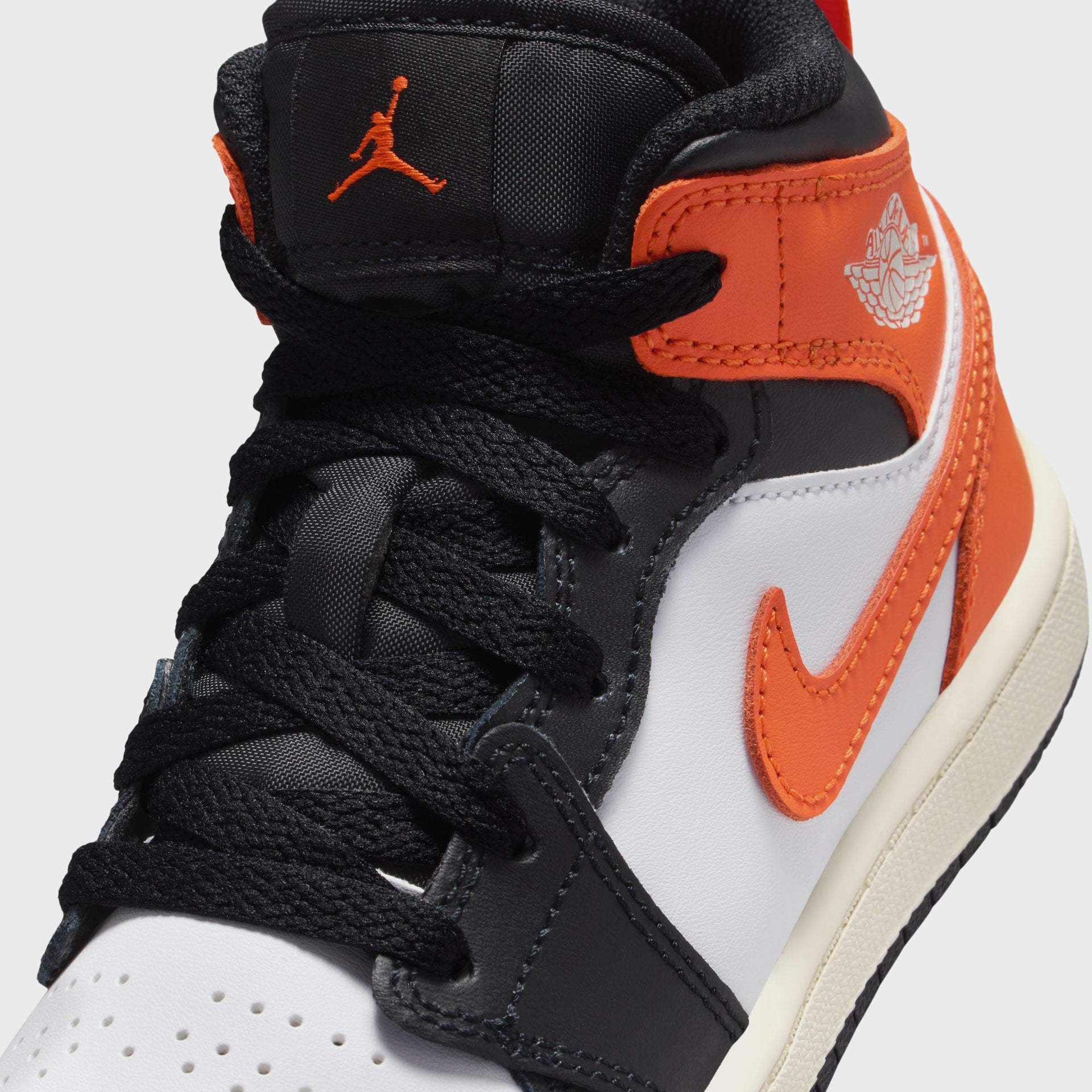 Jordan PS Air Jordan 1 Mid - Starfish / Black / White / Sail