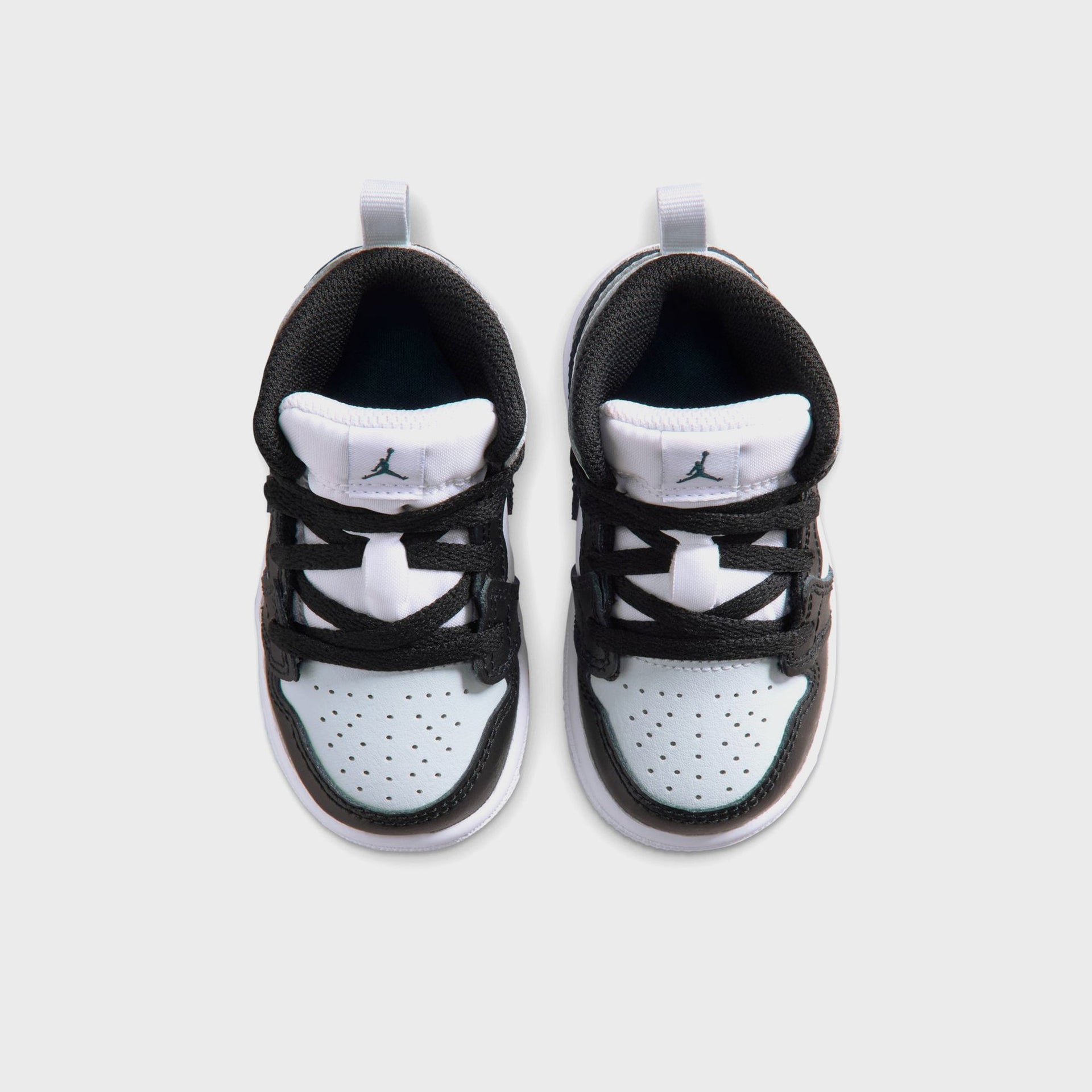 Jordan TD Jordan 1 Mid - Black / Aura / Squadron Blue