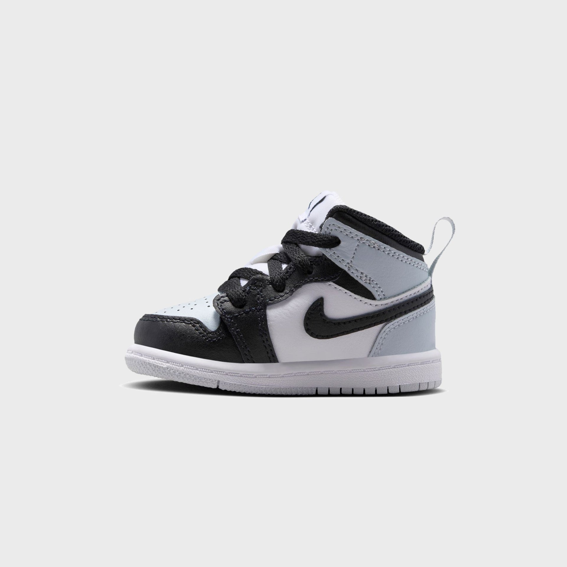 Jordan TD Jordan 1 Mid - Black / Aura / Squadron Blue