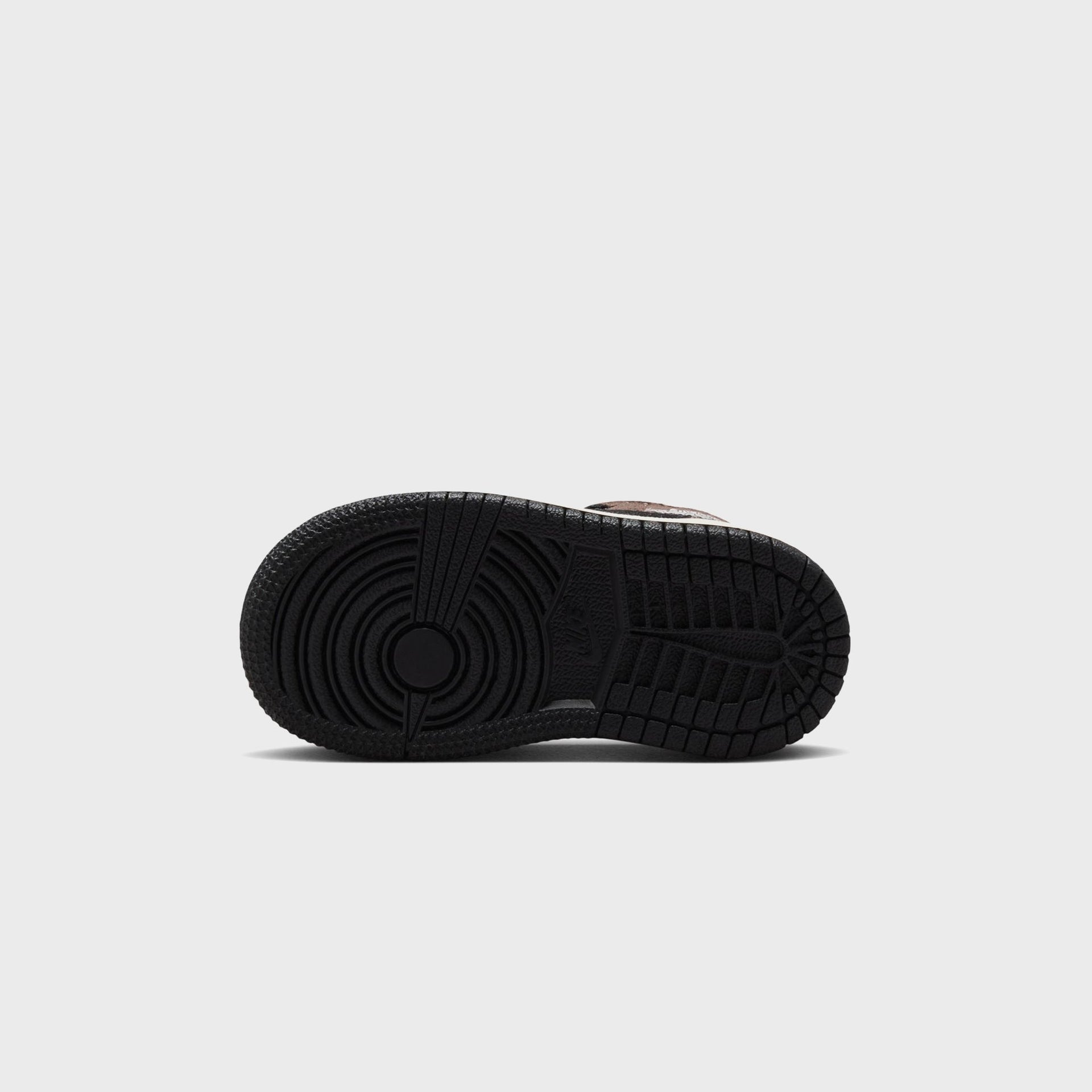 Jordan TD Jordan 1 Mid - Black / Palomino / University Red / Phantom