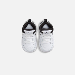 Nike TD Air jordan cap 1 Mid Alternate – White / Black