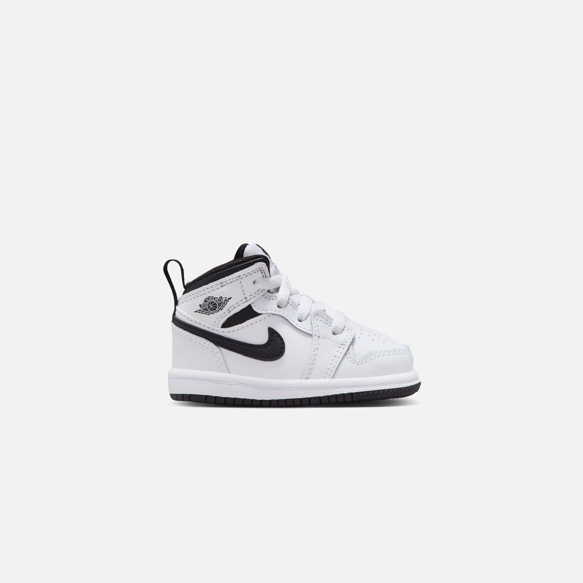 Nike TD Air Jordan 1 Mid Alternate – White / Black – Kith