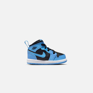 Nike Toddler Air Jordan 1 Mid - University Blue / Black / White