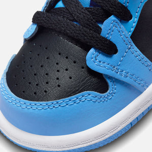 Nike Toddler Air Jordan brand 1 Mid - University Blue / Black / White