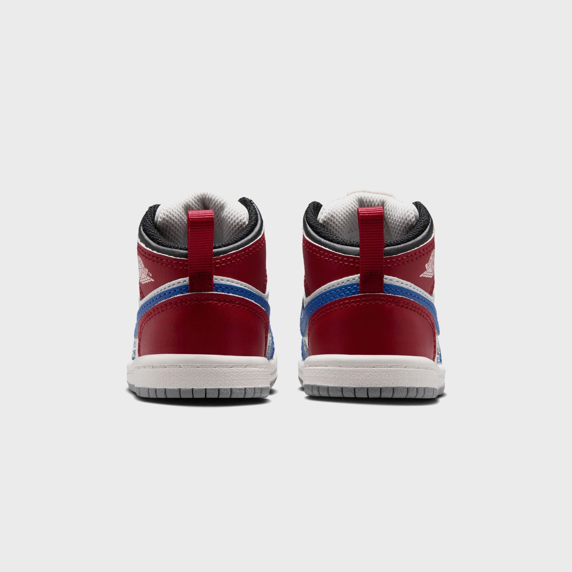 Jordan TD Jordan 1 Mid - True Blue / Varsity Red / Black / Summit White