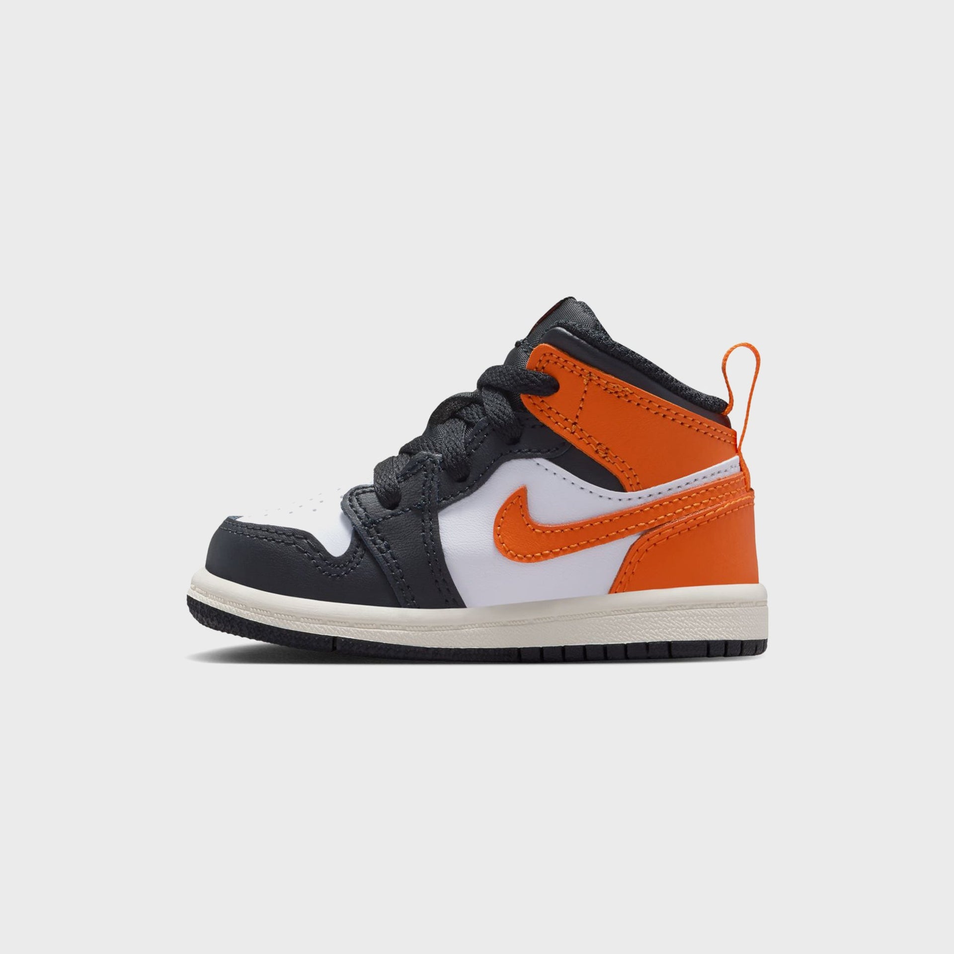 Jordan TD Air Jordan 1 Mid - Starfish / Black / White / Sail