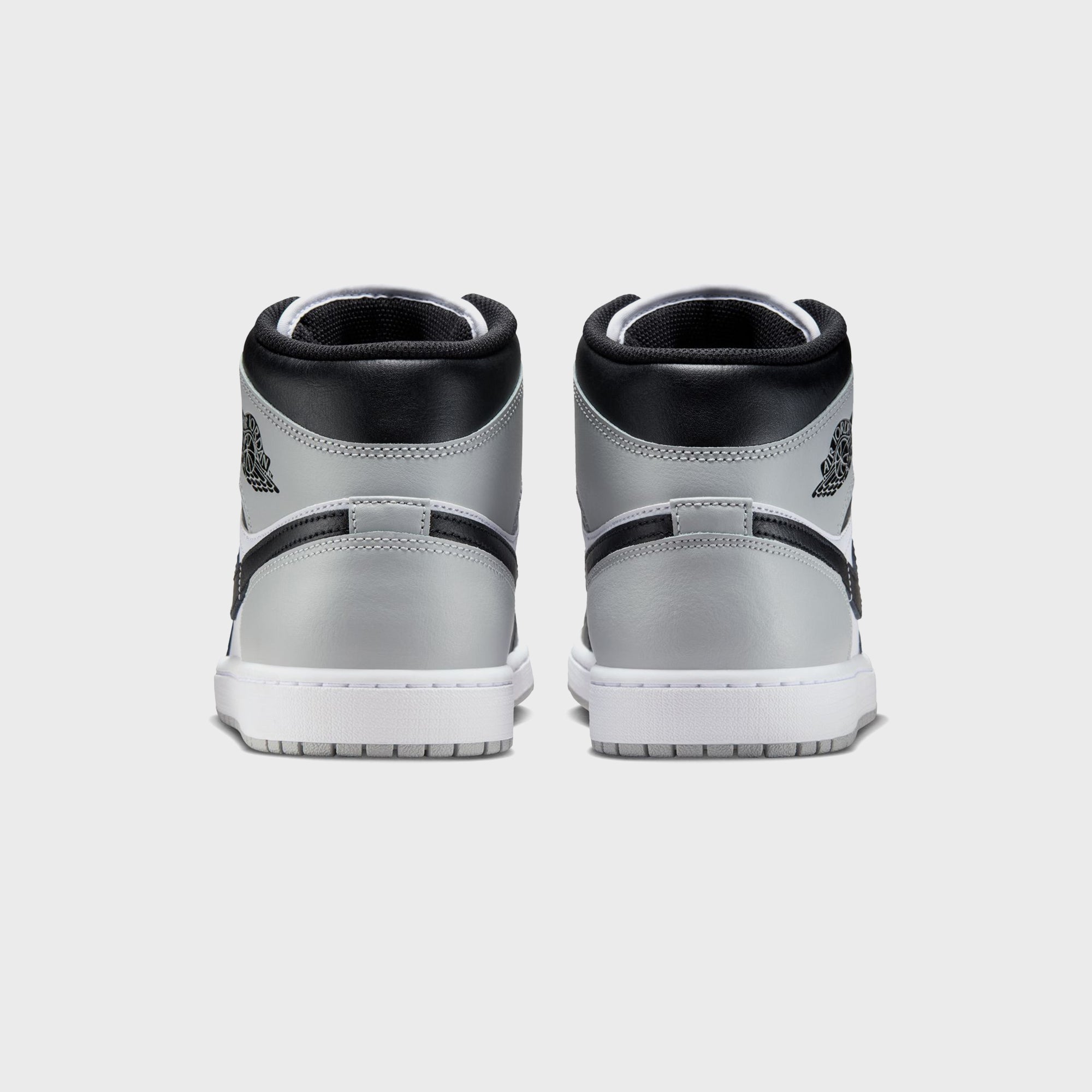 Nike Air Jordan 1 Mid ホワイト/グレー/ブラック UK10 Air Jordan 1 Mid 'Grey Fog' Womens new authentic nike white