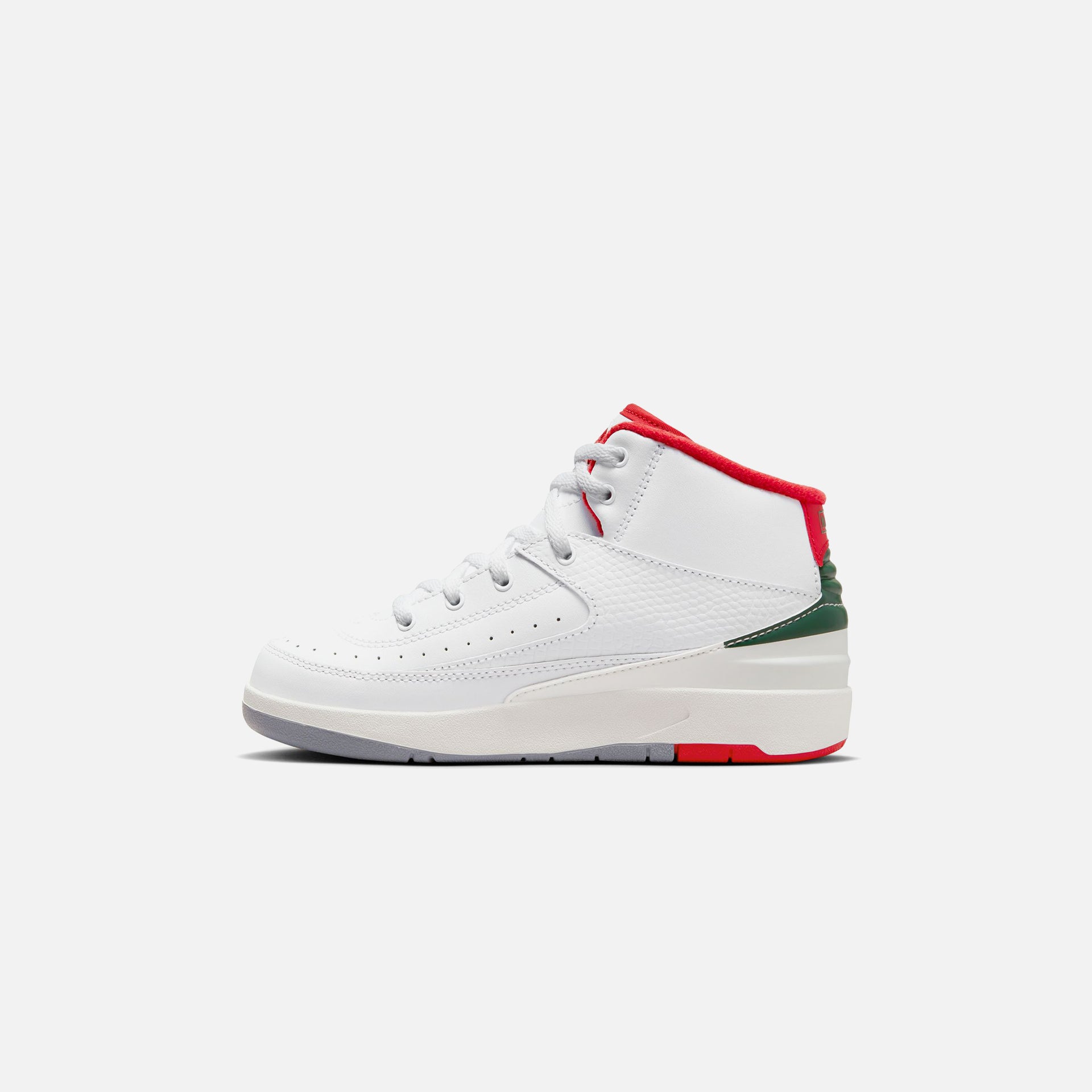 Nike PS Air Jordan 2 Retro - White / Fire Red / Fir / Sail