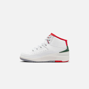 Nike PS Air Jordan SAINT-GERMAIN 2 Retro - White / Fire Red / Fir / Sail