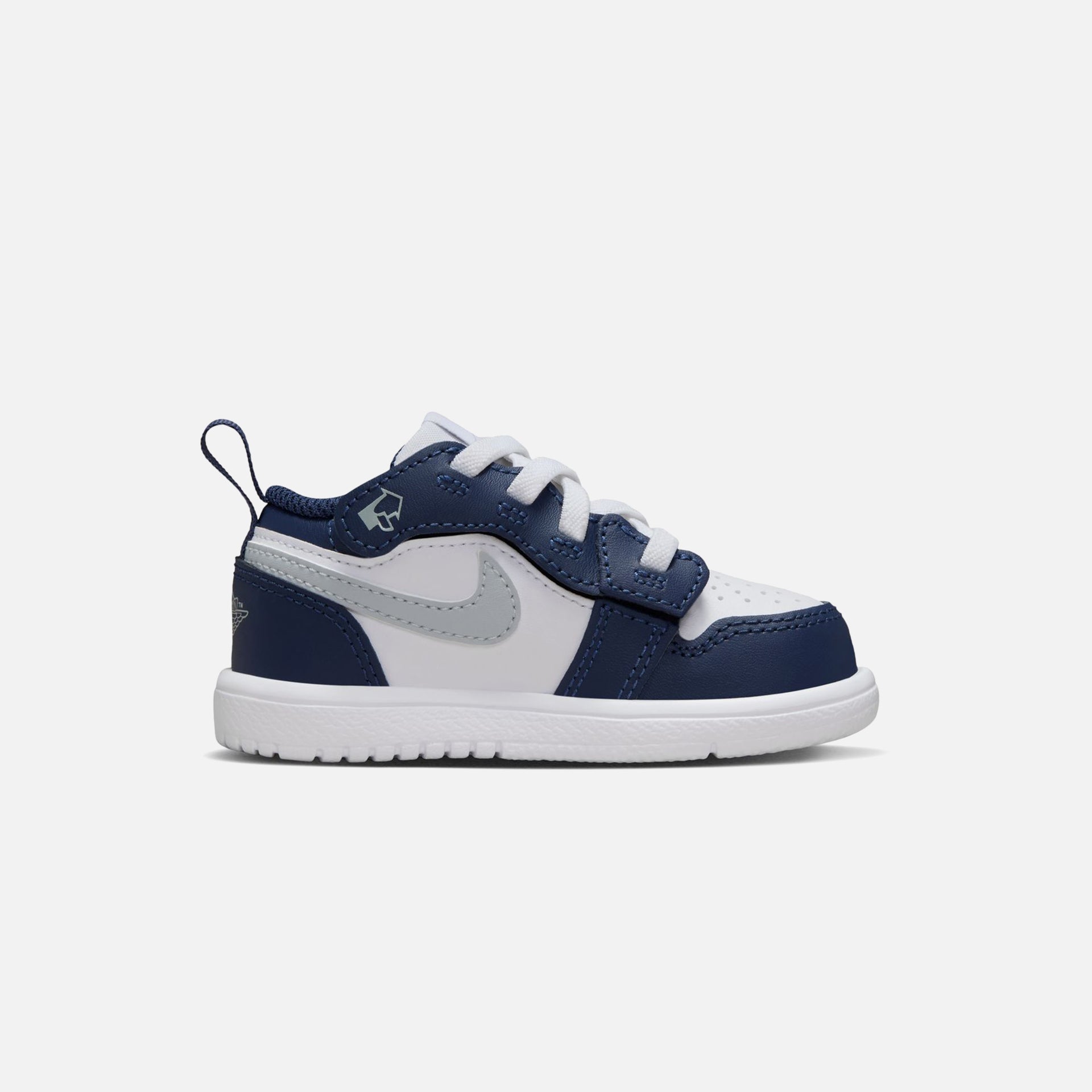 Nike Air Jordan Toddler 1 Low - White / Wolf Grey / Midnight Navy