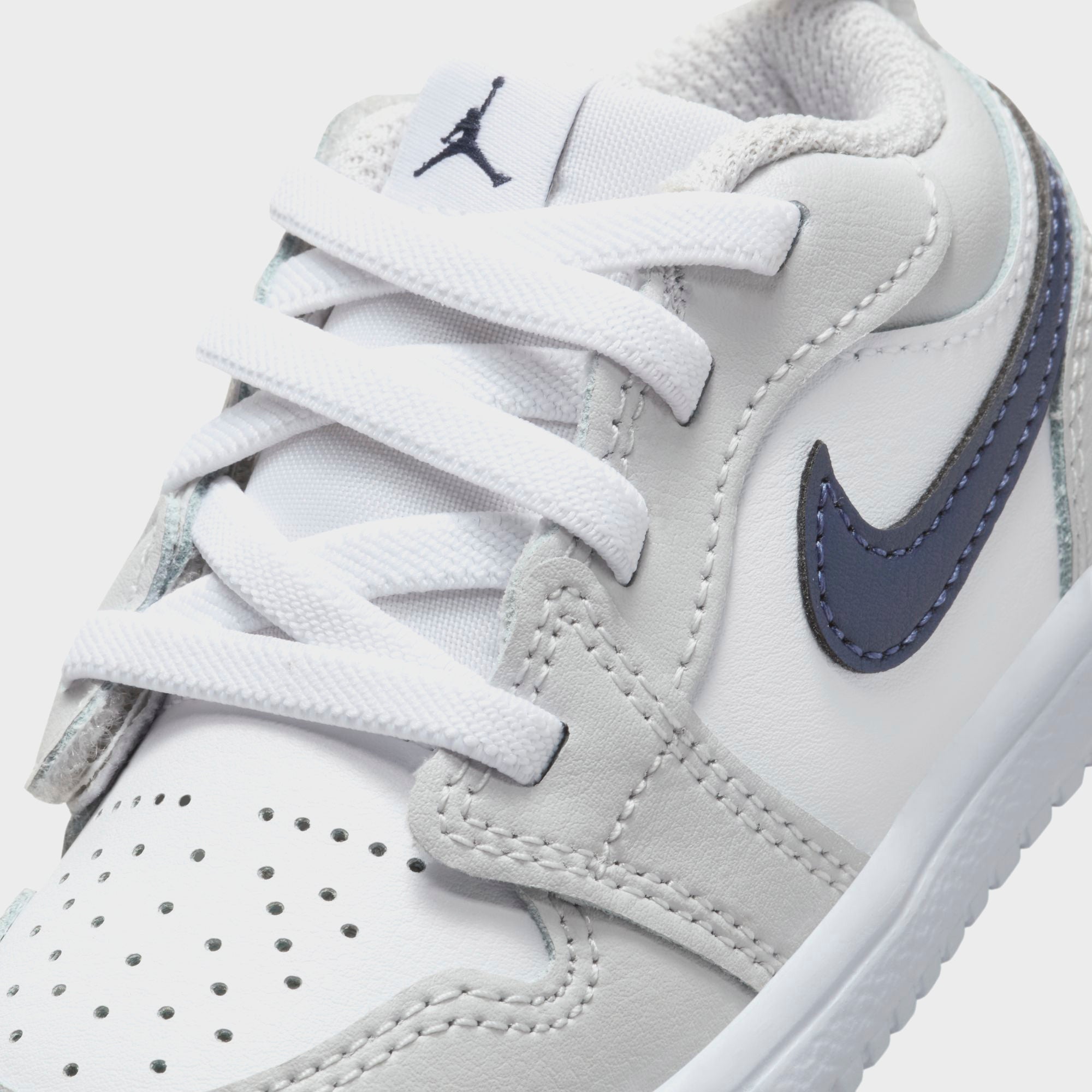 Nike TD Jordan 1 Low Alt - White / Neutral Grey / Gum Medium