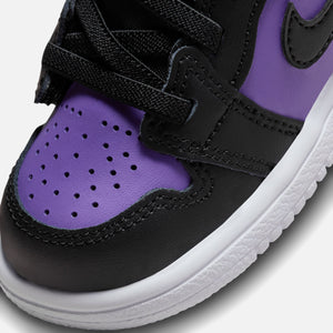 Nike TD Air Jordan 1 Low Alt - Purple Venom / Black / White