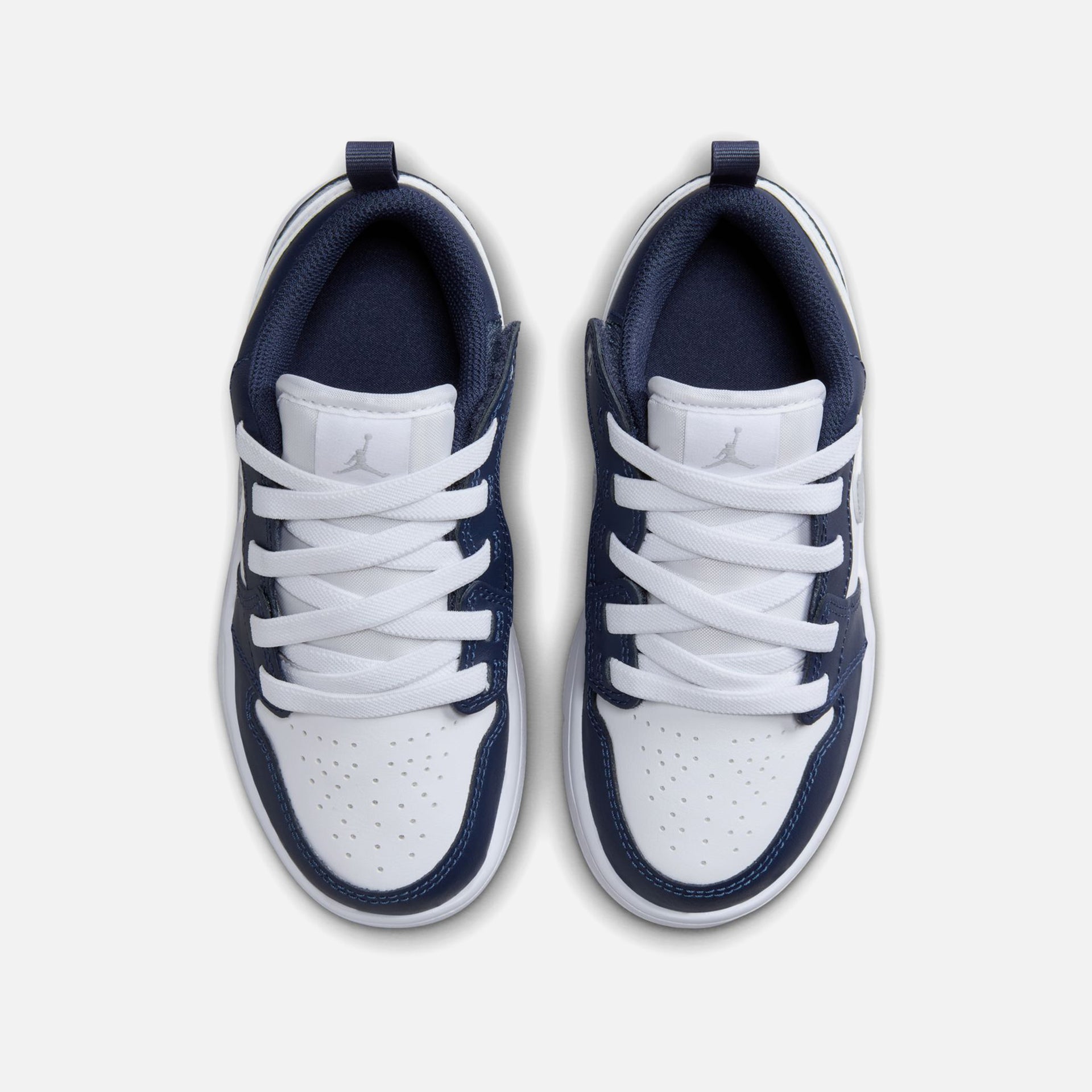 Jordan Air Jordan 1 Low ALT Pre-School - White / Wolf Grey / Midnight Navy