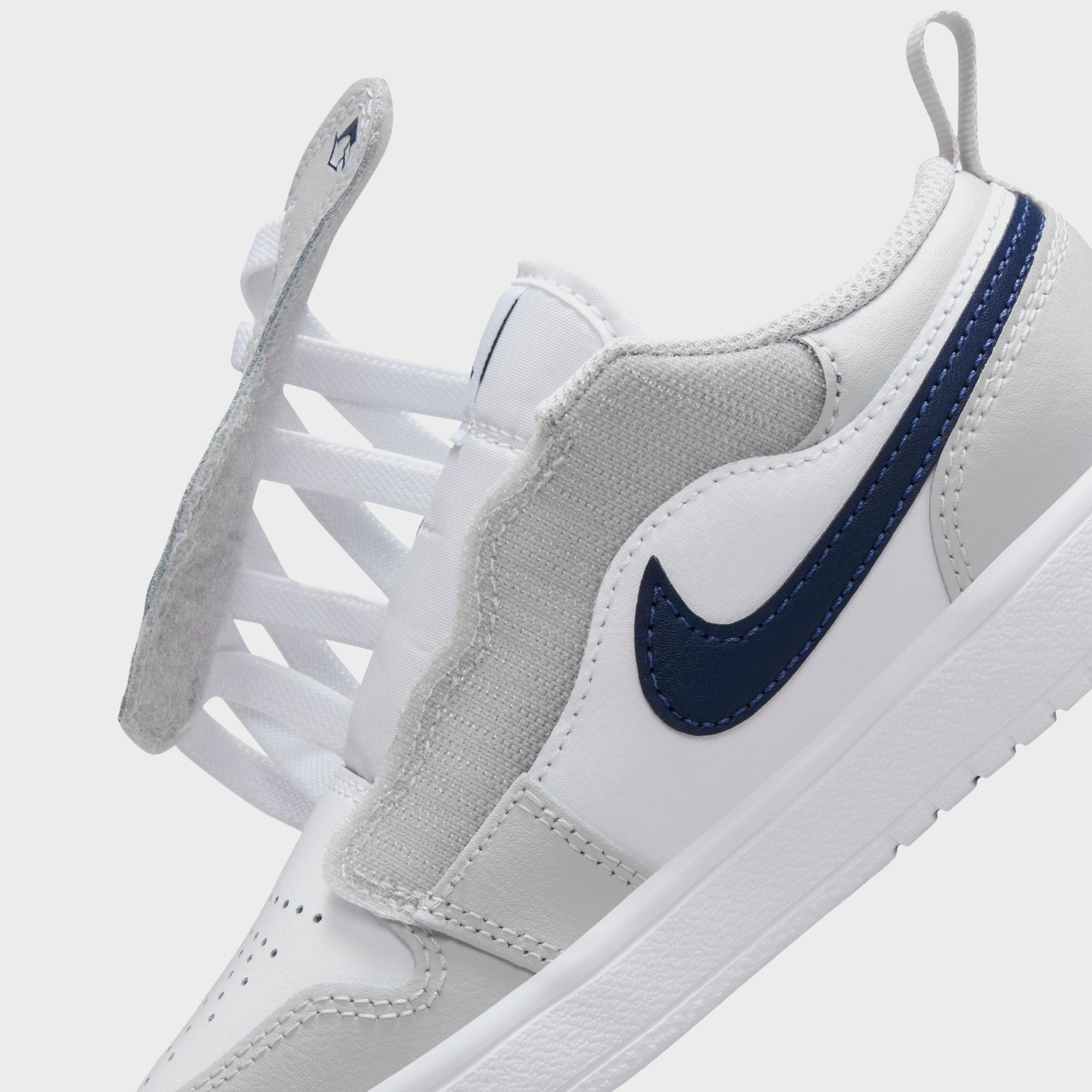Nike PS Jordan 1 Low Alt - White / Neutral Grey / Gum Medium Brown / Midnight Navy