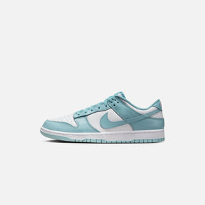 Nike Dunk Low Retro - White / Denim Turquoise