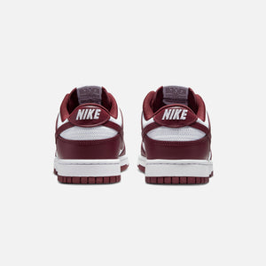 Nike Dunk Low Retro - White / Redwood / Gym Red