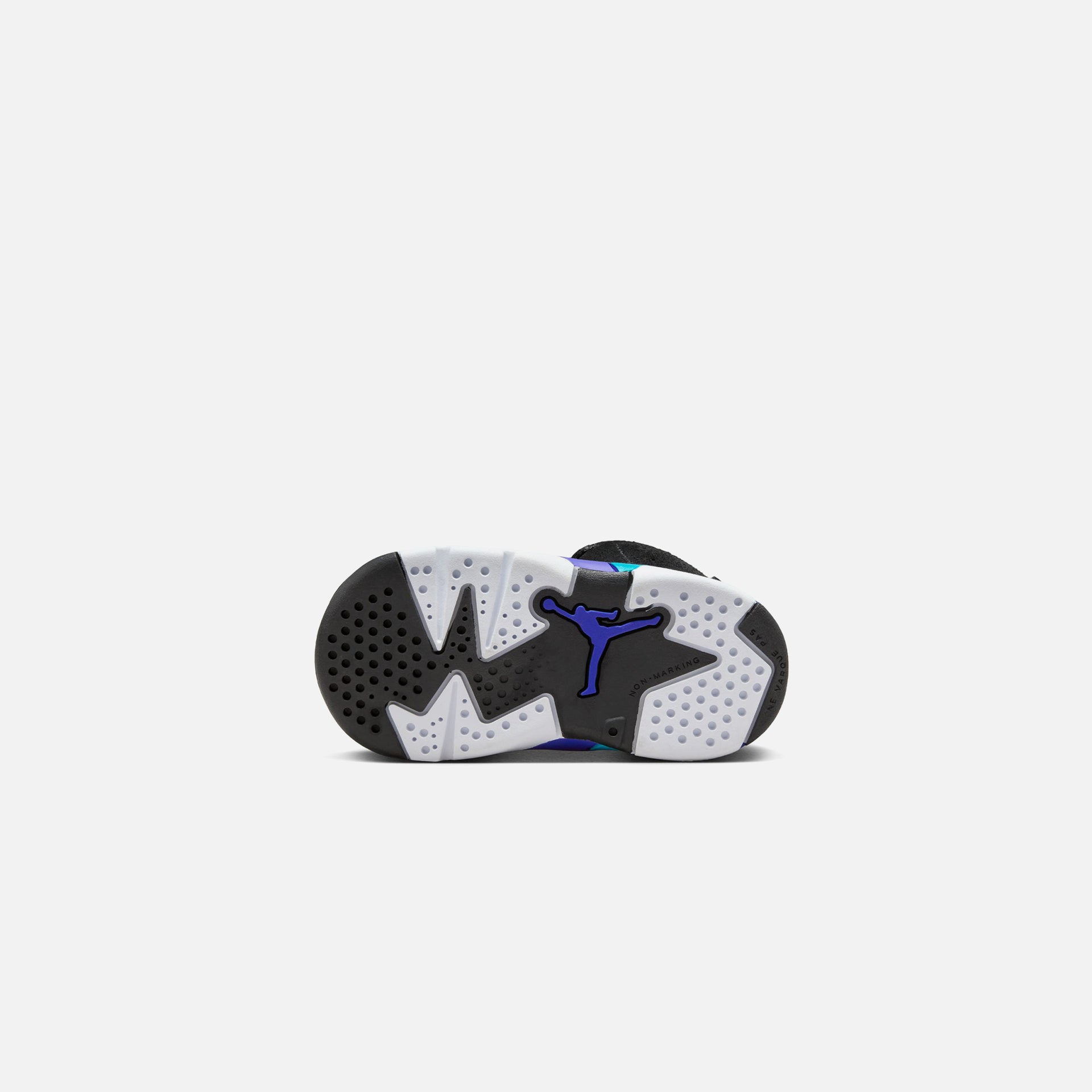 Jordan TD Air Jordan 6 Retro - Black / Bright Concord / Aquatone