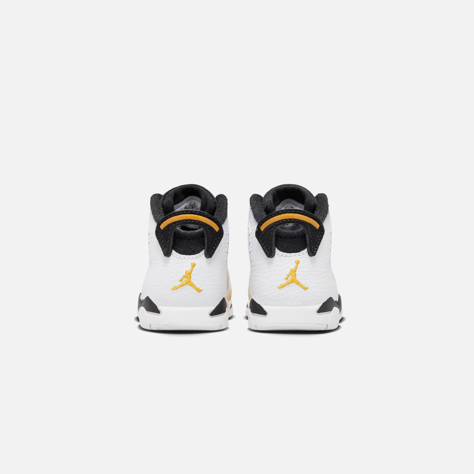 Jordan TD Air Jordan 6 Retro - White / Yellow Ochre / Black