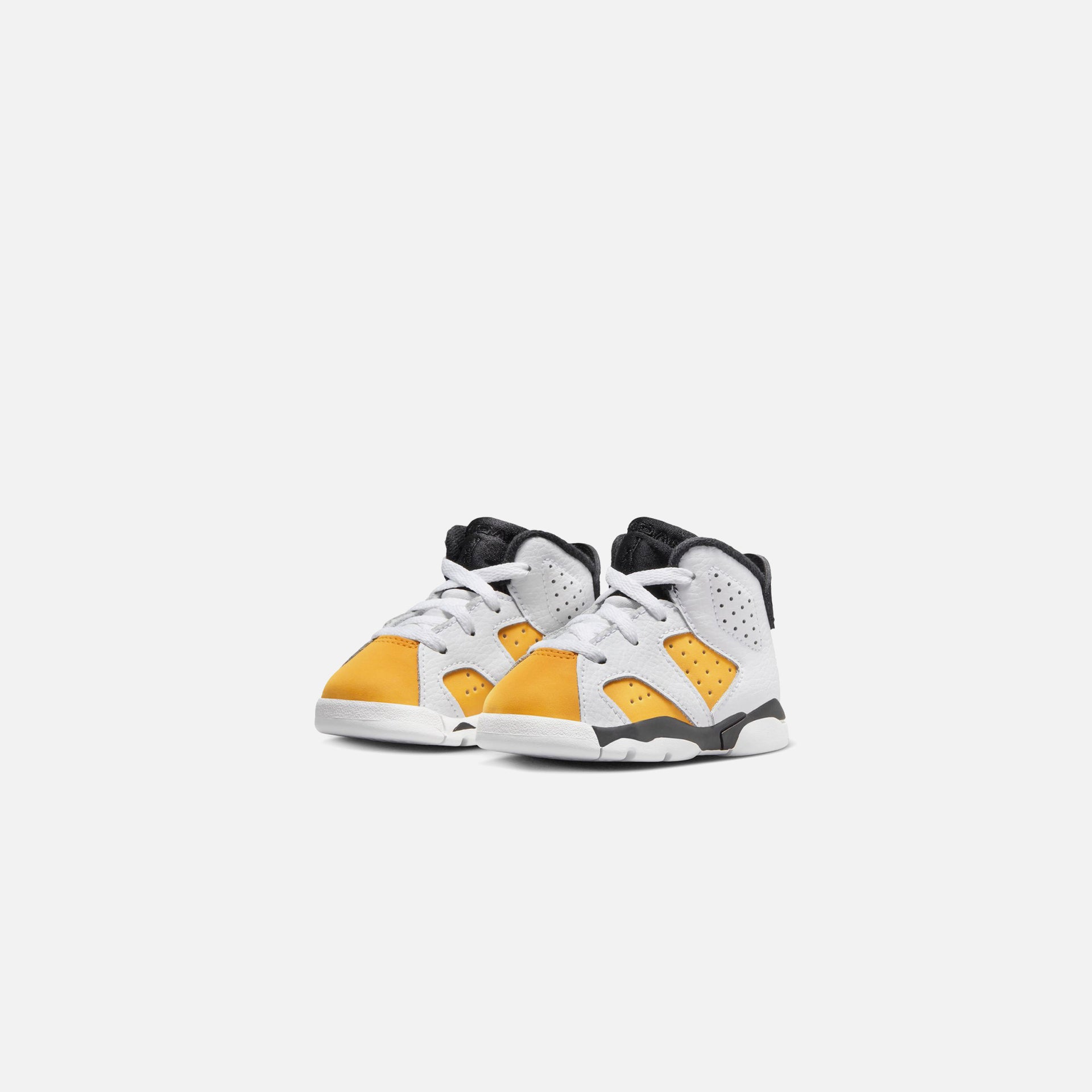 Jordan TD Air Jordan 6 Retro - White / Yellow Ochre / Black