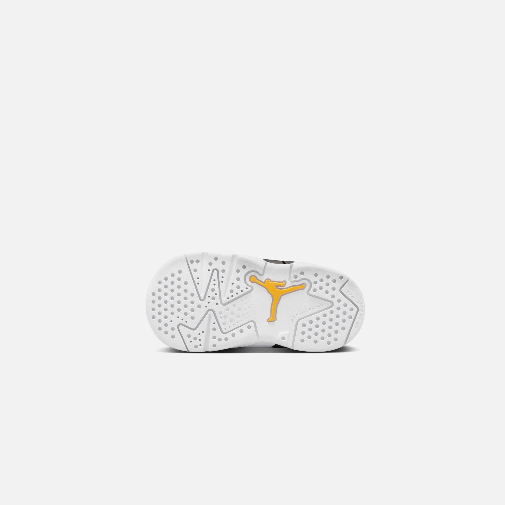 Jordan TD Air Jordan 6 Retro - White / Yellow Ochre / Black