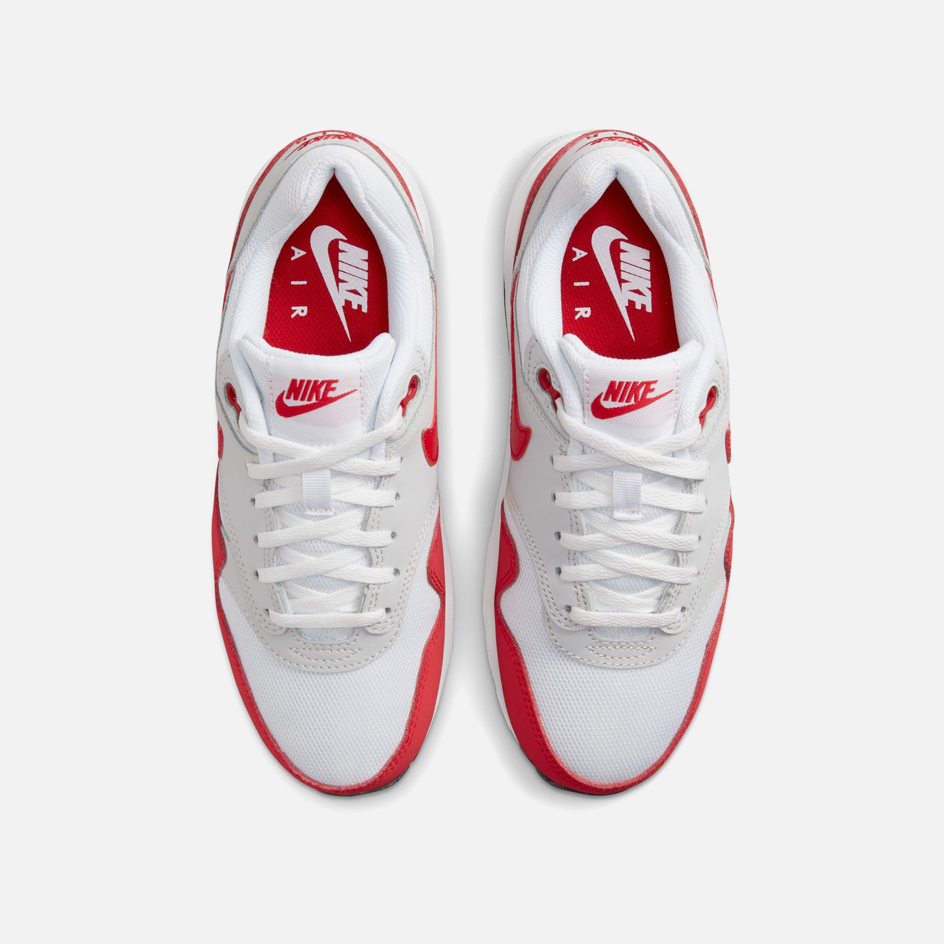 Nike GS Air Max 1 - Neutral Grey / University Red / White / Black