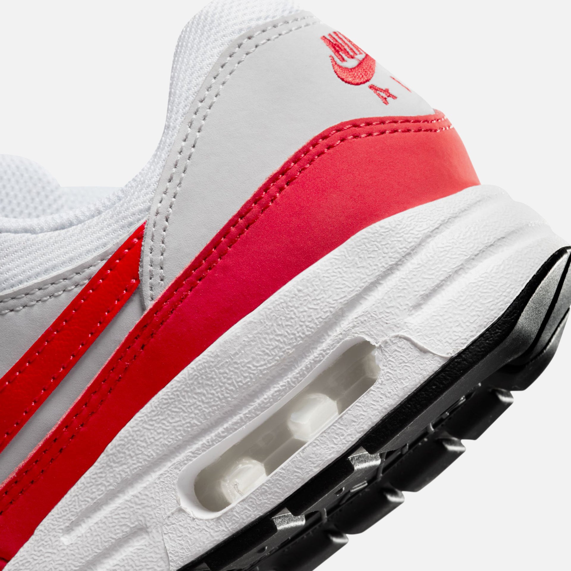 Nike GS Air Max 1 - Neutral Grey / University Red / White / Black