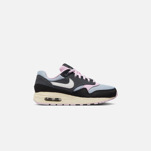Nike color GS Air Max 1 - Black / Summit White / Anthracite / Pink Foam