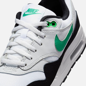 Nike GS Air Max 1 - White / Stadium Green / Pure Platinum / Black