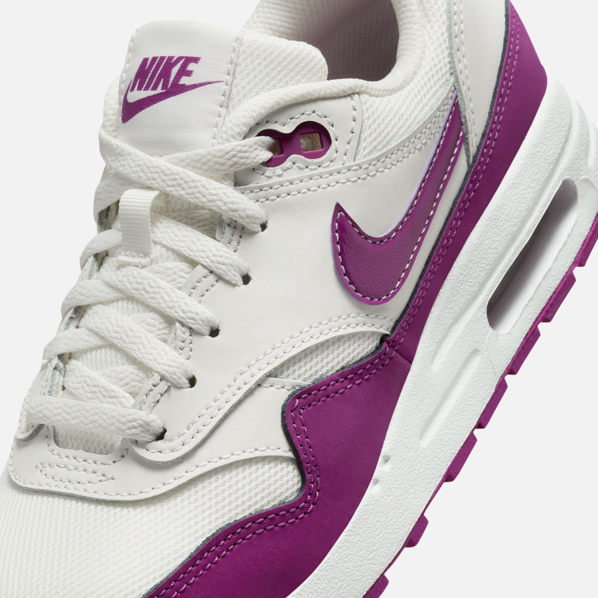 【未使用品】NIKE WMNS AIR MAX 1 27cm NIKE AIR MAX 1 ESSENTIAL LIGHT BONE CHILLING RED 537383-060