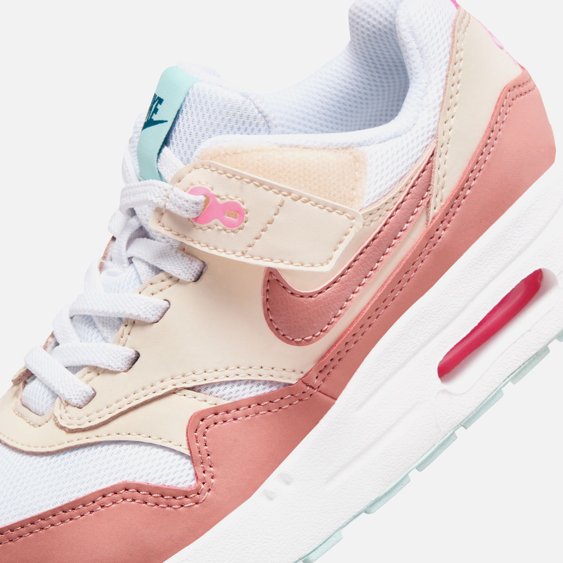 Nike PS Air Max 1 - White / Red Stardust / Guava Ice / Pink Spell